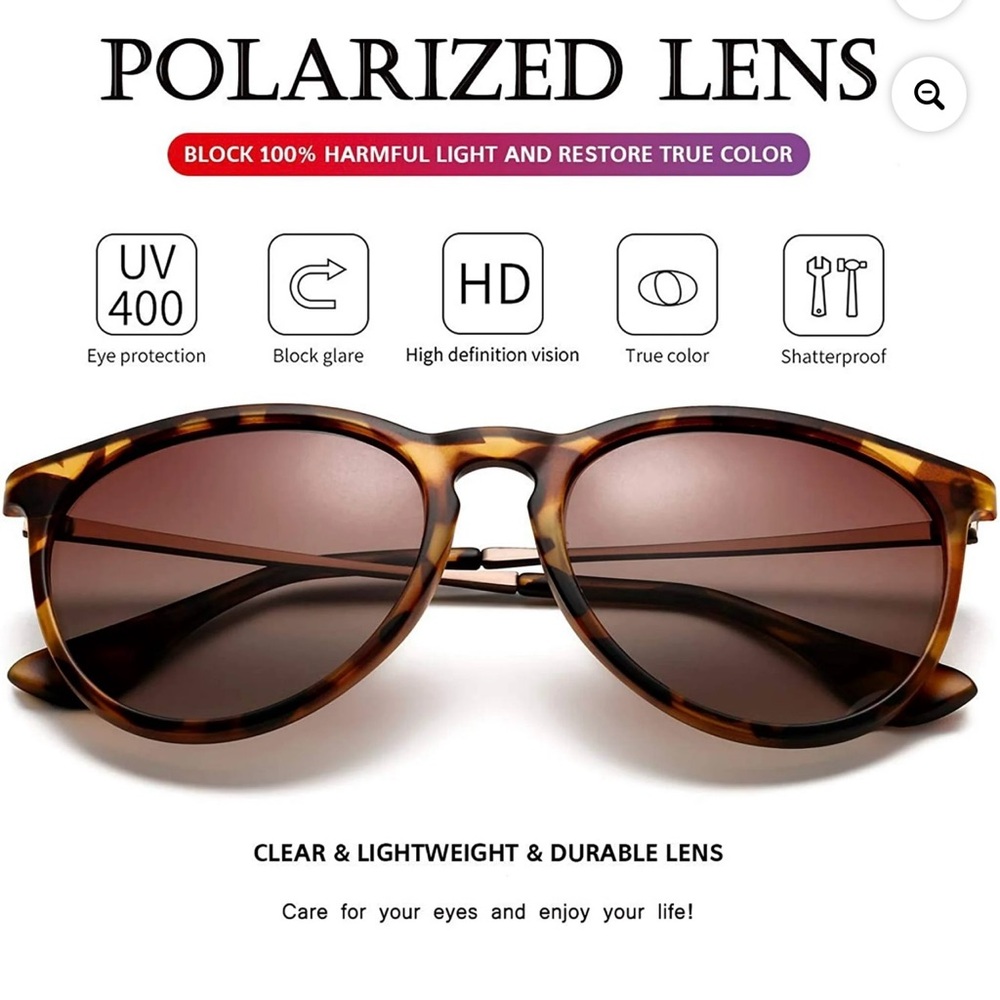 Vintage Round Sunglasses for Women Classic Retro leopard print design Style